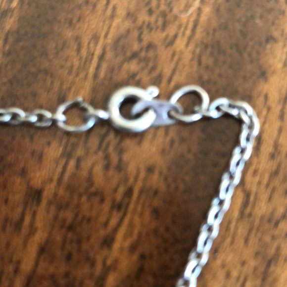 dog charm with paw medallion and star on chain necklace - Picture 6 of 6